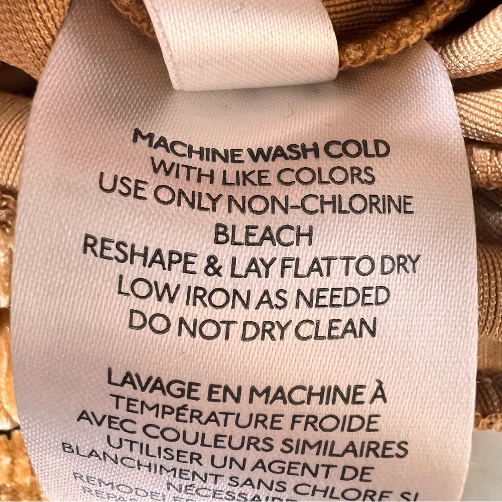 Urban Outfitters Eden Velvet Golden Brown Ruched Cami Crop Tank Top - Picture 10 of 10